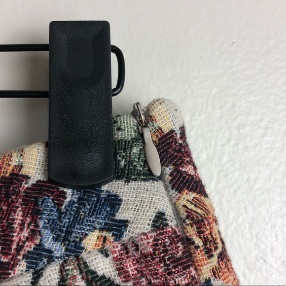 Zara Basic Collection Floral Tapestry Skirt - Picture 5 of 6